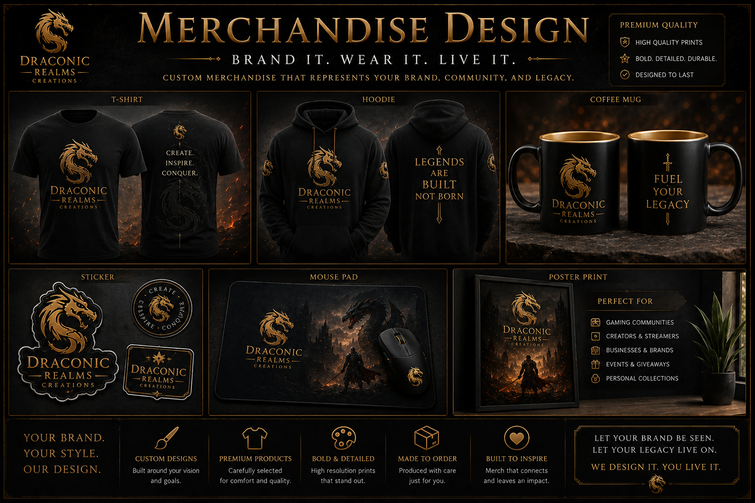 Merchandise design example